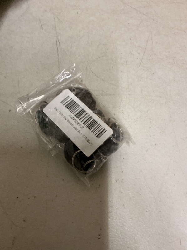 Photo 1 of 125khz RFID Writable rewritable T5577 fob tag for RFID Writer (Pack of 10) (Black)