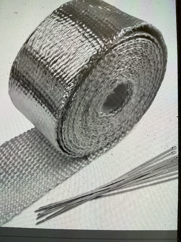 Photo 1 of 2x16ft Motorcycle Exhaust Heat Wrap Roll
