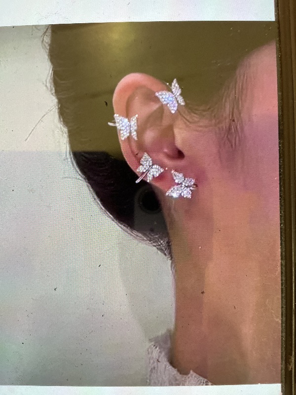 Photo 1 of Generic fantasy Butterfly Ear Cuffs Earrings