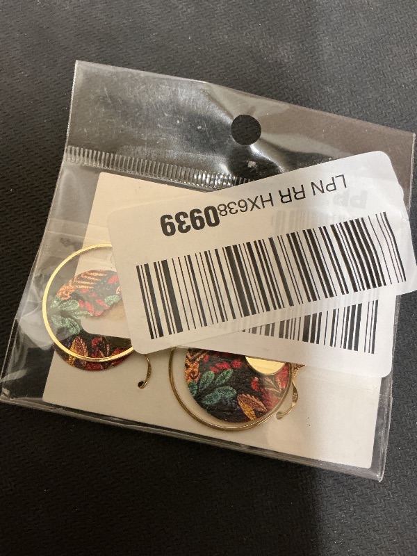 Photo 1 of  Generic fantasy Boho Hoops  Flower Earrings 