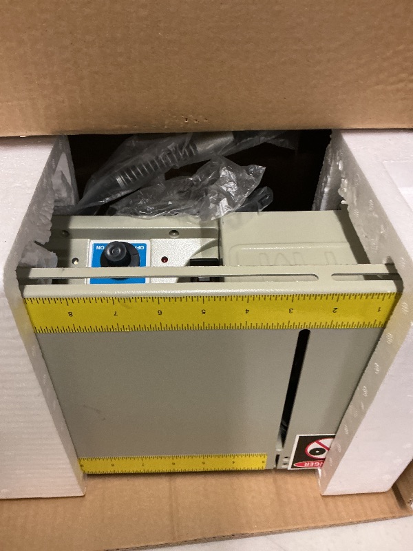 Photo 1 of 110V Jewelry Rock Saw, 0-10000r/min Wet Saw Lapidary with Flexible Shaft for Rock Cutting?Lapidary Equipment for Grinder Polishing Cutting Machine, Left Benchtop