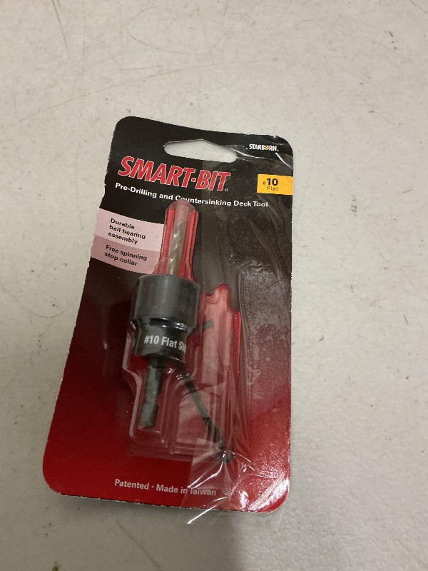 Photo 1 of #10 Smart-Bit Pre-Drilling and Countersinking Tool for Decks and Woodworking (item # BDA146)