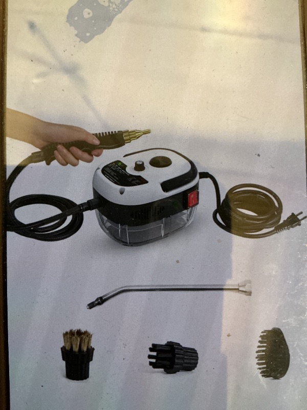 Photo 1 of 2500w Handheld Steam Cleaner Portable Car Steamer with Brush 