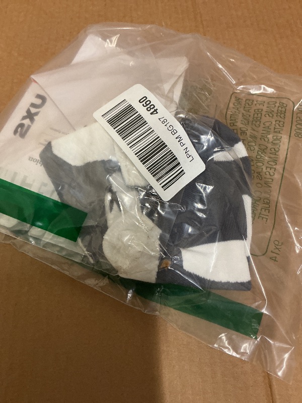 Photo 1 of 2XU Vectr No Show Sock, White/Grey, X-Large