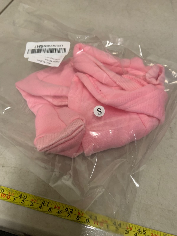 Photo 1 of 1 Pack Dog Hoodie Warm Hood Dog Sweater Cold Weather Small Dogs Sweatshirt Comfort Pet Clothes for Small Medium Dogs with Pockets Cats Chihuahua Clothes for Male Female Girl Boy Sporty Daily Wear