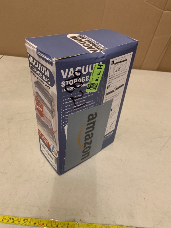 Photo 1 of 10 Pack Vacuum Storage Bags with Pump, 5 Jumbo and 5 Large Space Saver Vacuum Storage Bags, Vacuum Seal Bags for Clothing, Comfoters, Pillows, Blanket, Bedding