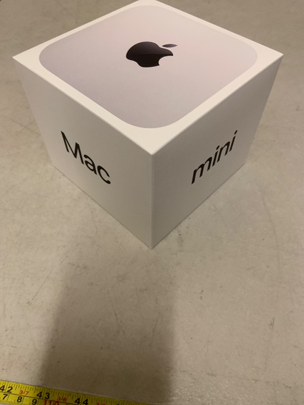 Photo 1 of Apple 2024 Mac mini Desktop Computer with M4 chip with 10?core CPU and 10?core GPU: Built for Apple Intelligence, 16GB Unified Memory, 256GB SSD Storage, Gigabit Ethernet. Works with iPhone/iPad