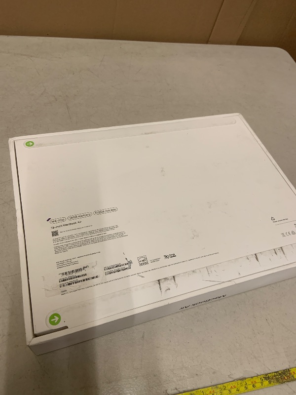 Photo 1 of Apple 2025 MacBook Air 15-inch Laptop with M4 chip: Built for Apple Intelligence, 15.3-inch Liquid Retina Display, 16GB Unified Memory, 512GB SSD Storage, 12MP Center Stage Camera, Touch ID; Midnight