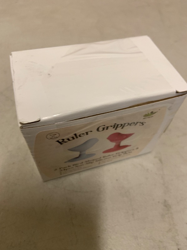 Photo 1 of 2-Pack Bird-Shaped Ruler Grippers + 24pcs Non-Slip Silicone Grip Dots | Ideal Quilting Ruler Upgrade Kit | Suction Cup Fits Most Non-Slotted Rulers/Templates