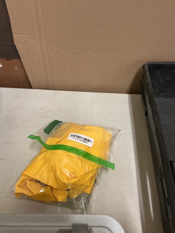 Photo 1 of Reflective Strip Dog Raincoat, Ultra - Light Breathable Waterproof Rain Jacket with Hood, Adjustable Sizes for Small/Medium/Large Dogs, (XL)