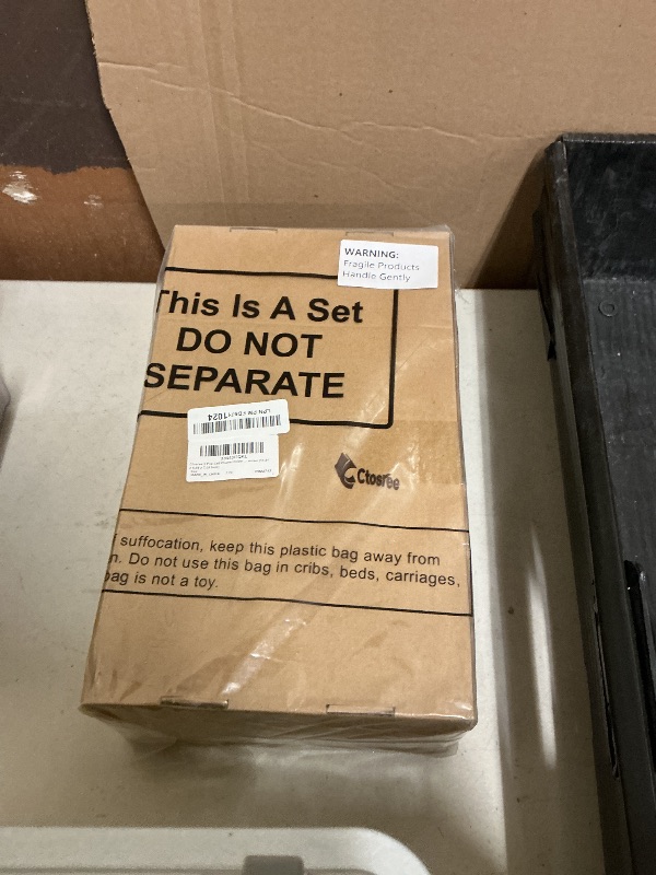 Photo 1 of Ctosree 2 Pcs Cell Phone Holder School Desk Calculator Storage Box Holder Case Multifunctional Classroom Caddy Cell Phone Organizer (11.81 x 6.69 x 7.09 Inch)