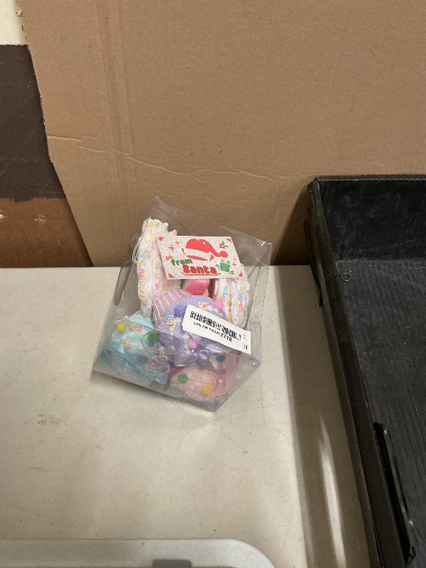 Photo 1 of 6 Pcs Pastel Cupcake Candy Land Christmas Ornaments Set, 3''-4'' Assorted Cute Macaron Color Cake Dessert Hanging Pendant Decorations for Xmas Tree, Kids Birthday Party, Home Holiday Decor Supplies