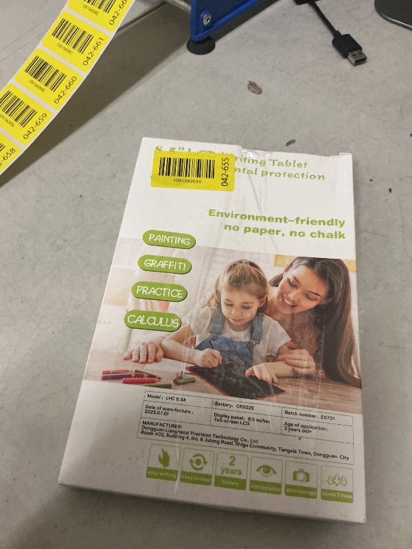 Photo 1 of [2 Pack] Genialba LCD Writing Tablet 8.5-Inch Colorful Doodle Board, Toddler Learning Educational Toys Gifts for 3-8 Years Old Girls and Boys, Electronic Drawing Pad for Kids (Pink&Blue)