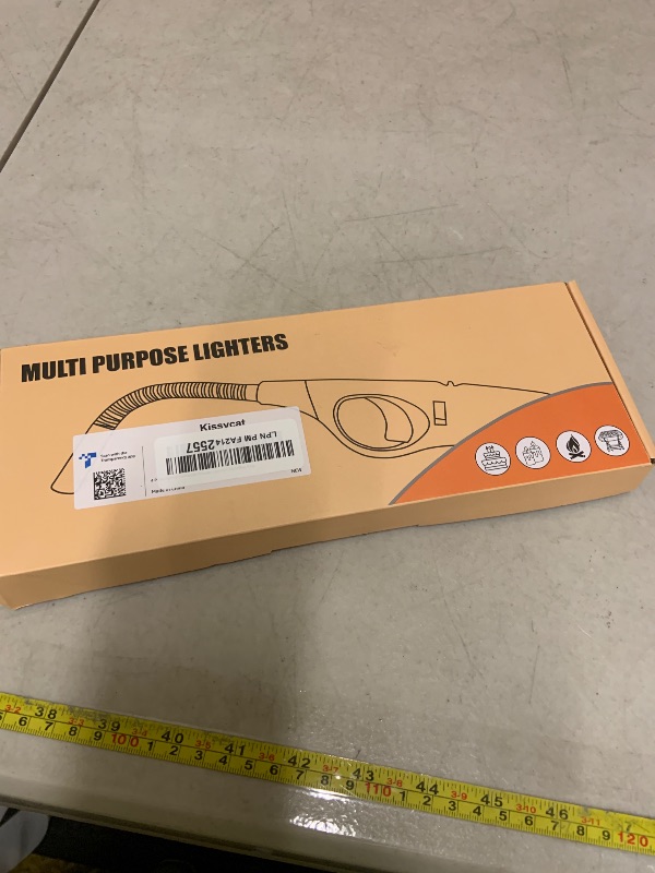 Photo 1 of 4 Pack Lighter Refillable Butane Lighters, Candle Lighters for Candle Camping Fireplace Party BBQ Grill(No Fuel)