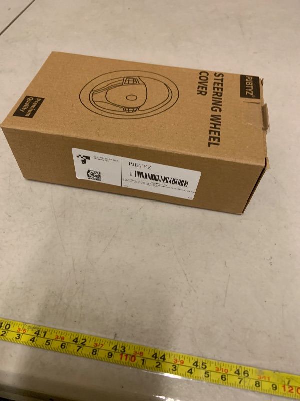 Photo 1 of ?2025 Model? Breathable Soft Leather Car Steering Wheel Cover for Men Women, Non-Slip, Comfortable,Universal 15 inches Steering Wheels, Black