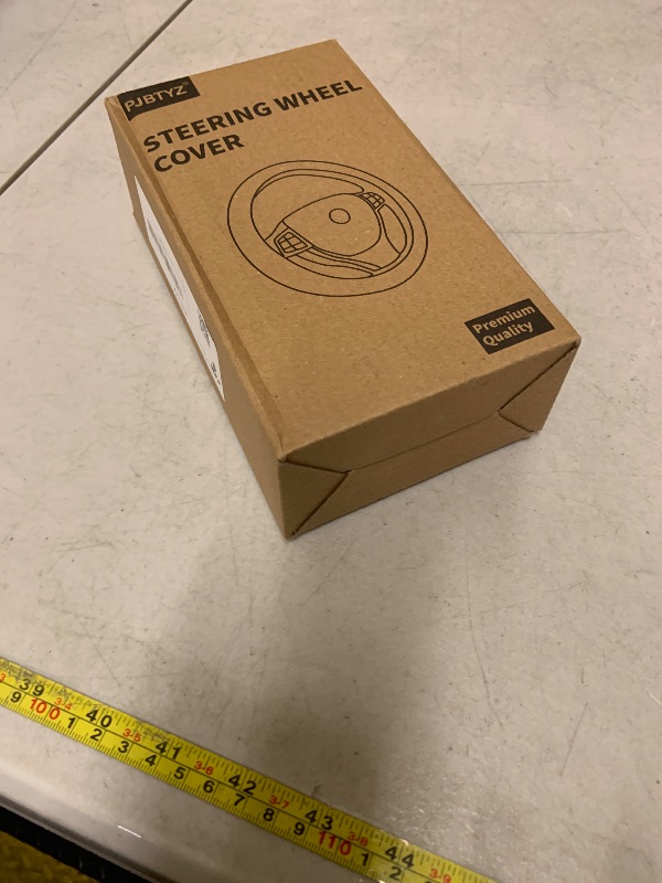 Photo 1 of ?2025 Model? Breathable Soft Leather Car Steering Wheel Cover for Men Women, Non-Slip, Comfortable,Universal 15 inches Steering Wheels, Black