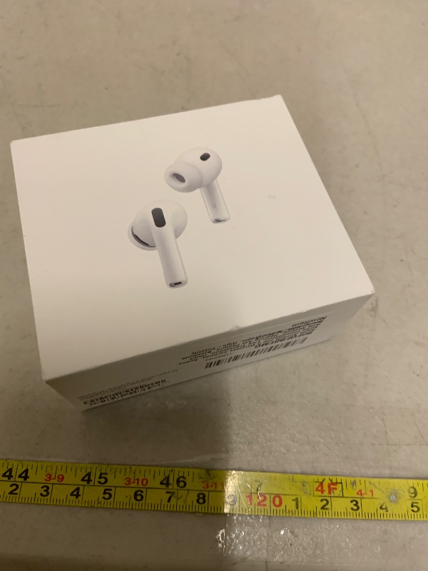 Photo 1 of Apple AirPods Pro 3 Wireless Earbuds, Active Noise Cancellation, Live Translation, Heart Rate Sensing, Hearing Aid Feature, Bluetooth Headphones, Spatial Audio, High-Fidelity Sound, USB-C Charging