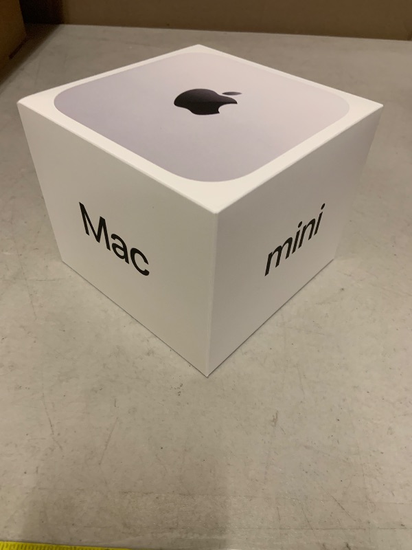 Photo 1 of Apple 2024 Mac mini Desktop Computer with M4 chip with 10?core CPU and 10?core GPU: Built for Apple Intelligence, 16GB Unified Memory, 256GB SSD Storage, Gigabit Ethernet. Works with iPhone/iPad