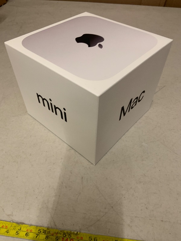 Photo 1 of Apple 2024 Mac mini Desktop Computer with M4 chip with 10?core CPU and 10?core GPU: Built for Apple Intelligence, 16GB Unified Memory, 256GB SSD Storage, Gigabit Ethernet. Works with iPhone/iPad