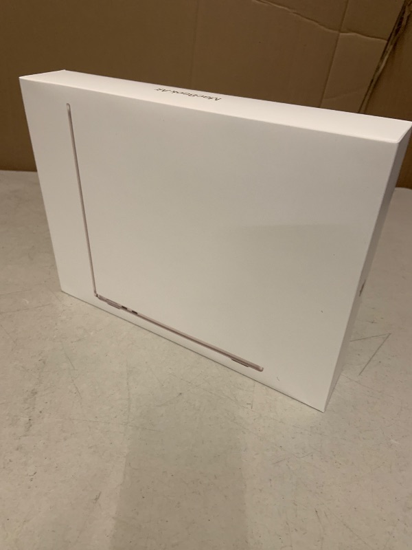 Photo 1 of Apple 2025 MacBook Air 13-inch Laptop with M4 chip: Built for Apple Intelligence, 13.6-inch Liquid Retina Display, 16GB Unified Memory, 256GB SSD Storage, 12MP Center Stage Camera, Touch ID; Starlight