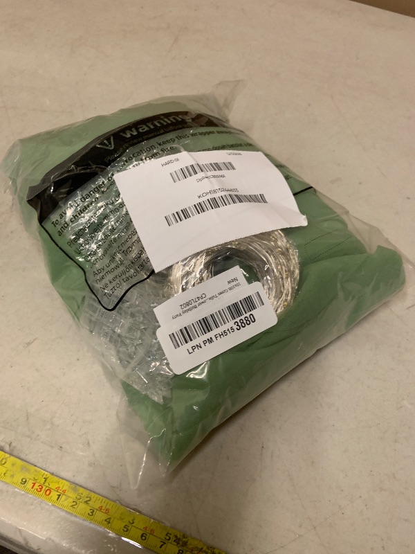 Photo 1 of 10x10ft Green Tulle Backdrop Curtain with Lights String for Parites, Sheer Photo Backdrop Curtains with Lights for Wedding Backdrop Ceremony Reception Bridal Shower Baby Shower Birthday Party