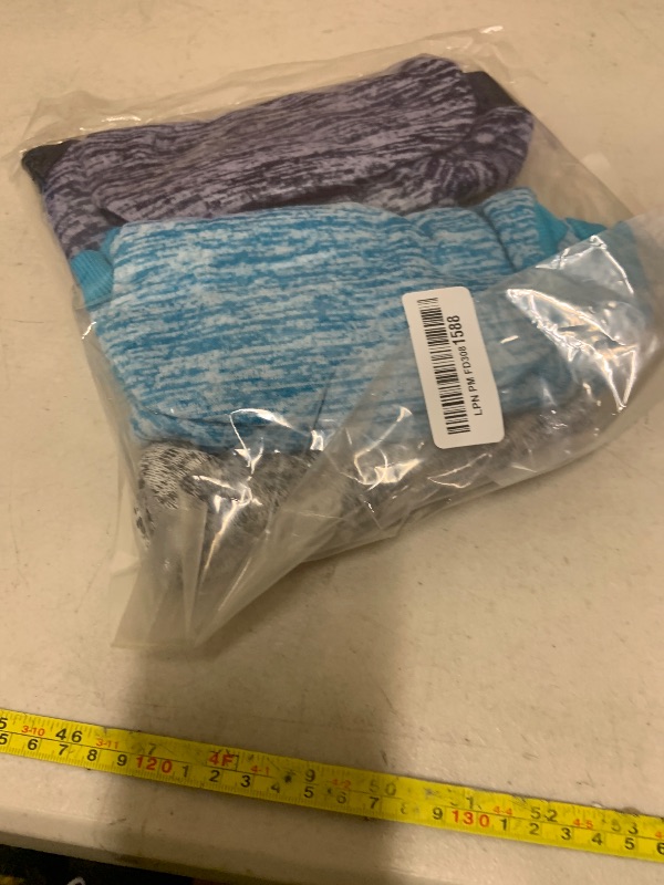 Photo 1 of 3 Pack Dog Sweaters for Small Dogs Girl Boy Winter Fleece Clothes Warm Soft Dog Sweatshirt Outfit for Dogs Cats Pet Apparel (Navy Blue+Grey+Light Blue, Small)