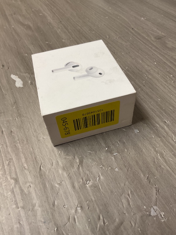 Photo 1 of Apple AirPods Pro 3 Wireless Earbuds, Active Noise Cancellation, Live Translation, Heart Rate Sensing, Hearing Aid Feature, Bluetooth Headphones, Spatial Audio, High-Fidelity Sound, USB-C Charging