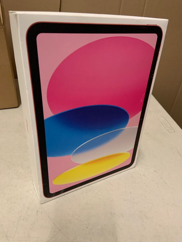 Photo 1 of Apple iPad 11-inch: A16 chip, 11-inch Model, Liquid Retina Display, 128GB, Wi-Fi 6, 12MP Front/12MP Back Camera, Touch ID, All-Day Battery Life — Pink