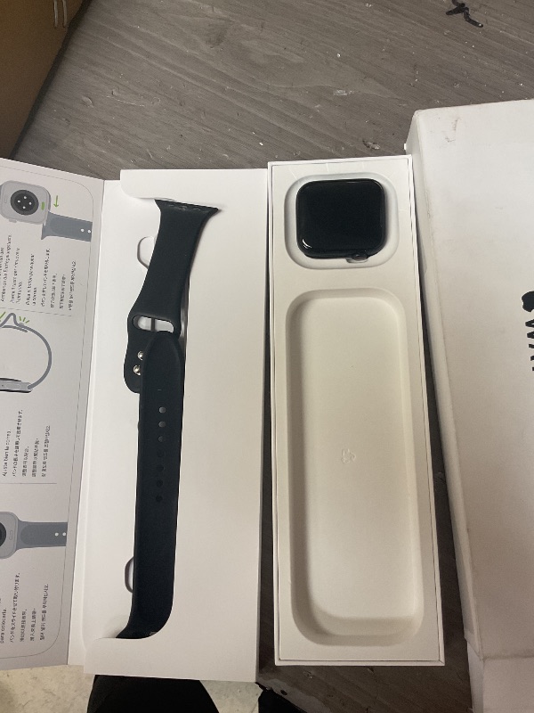 Photo 1 of Apple Watch SE (2nd Gen) [GPS 40mm] Smartwatch with Midnight Aluminum Case with Midnight Sport Band S/M. Fitness and Sleep Trackers, Crash Detection, Heart Rate Monitor, Retina Display