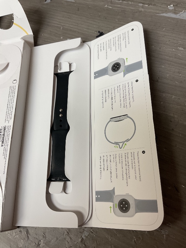 Photo 1 of Apple Watch SE (2nd Gen) [GPS 40mm] Smartwatch with Midnight Aluminum Case with Midnight Sport Band S/M. Fitness and Sleep Trackers, Crash Detection, Heart Rate Monitor, Retina Display