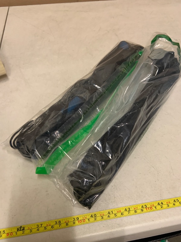 Photo 1 of 2PCS Collapsible Walking Poles, Retractable Hiking Sticks with Anti-Shock and Quick Lock System, Ultra-Lightweight Aluminum Hiking Accessories for Hiking, Camping and Mountaineering