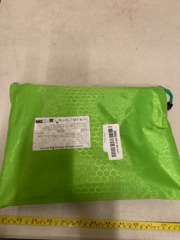 Photo 1 of ?Upgrade?Cadrim Reusable Extra Thick Silicone Food Storage Bags - 6 Packs Zipper Freezer Bags For Marinate Meats Sandwich, Snack, Cereal,Fruit Meal Prep, Leakproof, Dishwasher-Safe Lunch Storage Bags