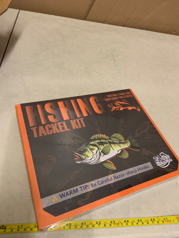 Photo 1 of 2025 Fishing Advent Calendar 24 Days Christmas Countdown - 24pcs Lures Surprise for Anglers, for Men Teens Fisherman Fishing Enthusiasts