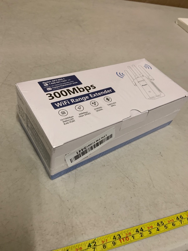 Photo 1 of 2026 New WiFi Extender Signal Booster for Home, Long Range WiFi Repeater Wireless Routers Signal Amplifier, Mesh WiFi 15X Faster Access Point