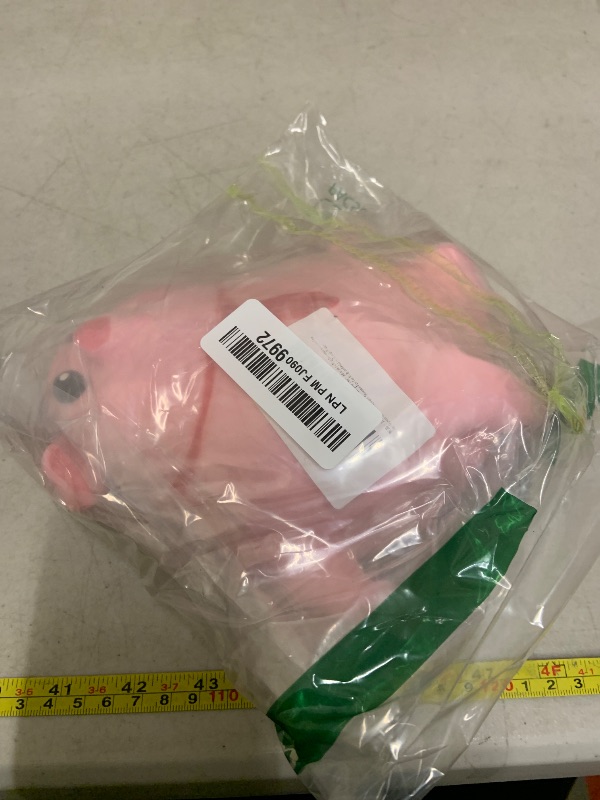 Photo 1 of JINSUPIN Pink Piggy Squishy Toy - Adorable Pig Decompression Toy for Stress Relief, Perfect Squeeze Fun for Kids and Adults (Large Piggy)