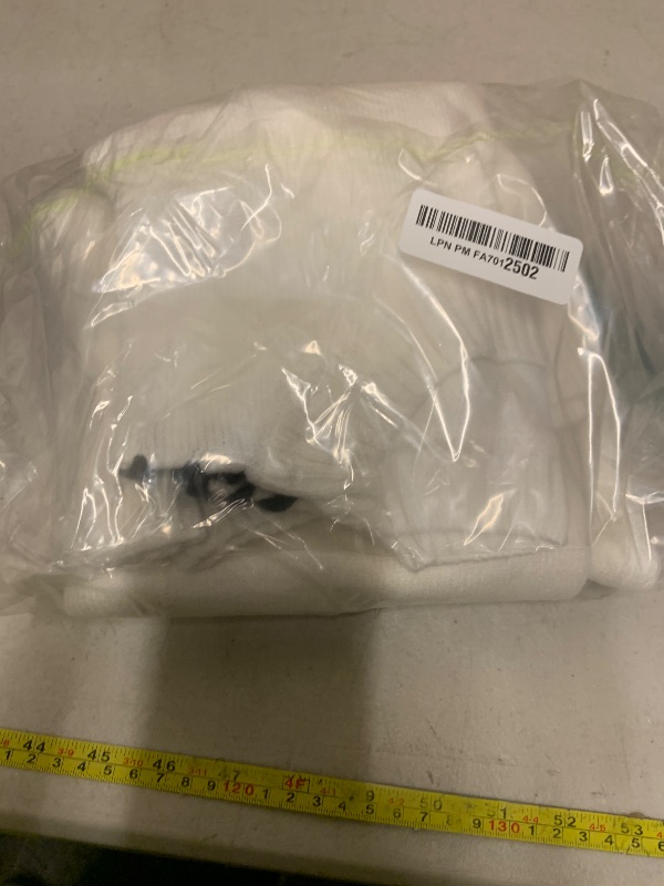 Photo 2 of Cakulo Womens Oversized Sweater Dress Color Block 2025 Fall Winter Long Sweaters Trendy Crewneck Knit Dresses White L