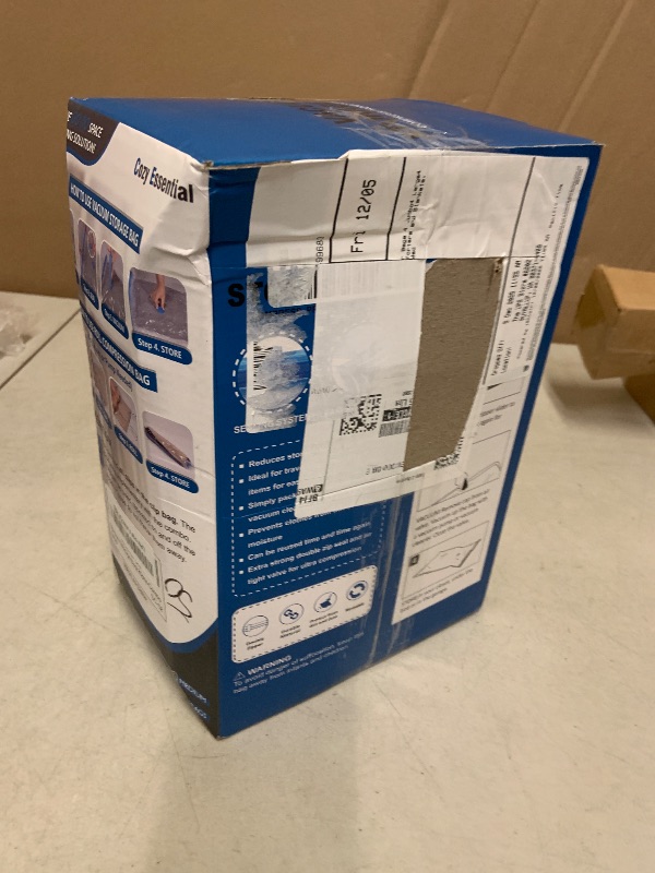 Photo 1 of 20 Pack Vacuum Storage Bags, Space Saver Bags (4 Jumbo/4 Large/4 Medium/4 Small/4 Roll) Compression for Comforters and Blankets, Sealer Clothes Storage, Hand Pump Included