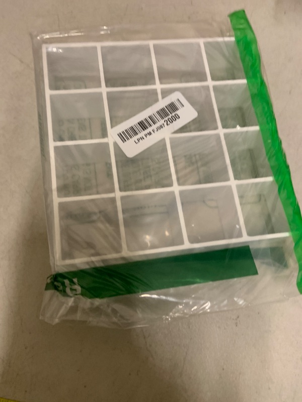 Photo 1 of 1: 12 Dollhouse Miniature Wood Storage Rack 16 Grid Shelves White White Storage Shelf Doll House Furniture Decor