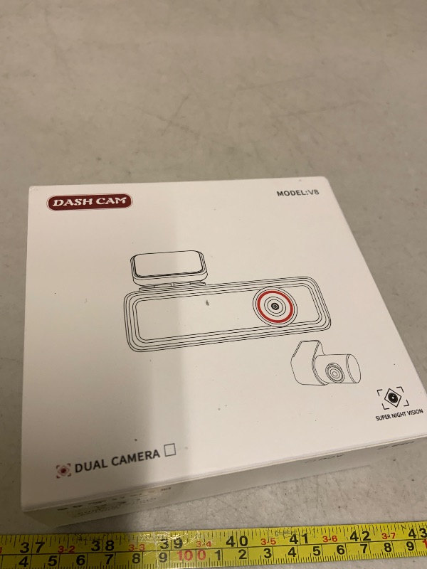 Photo 1 of 1080P Dash Camera for Cars - Mini Dash Cam with App Control with ADAS Assistive Driving / 150° Wide Angle/WDR/HDR/G-Sensor/Loop Recording/Night Vision + 64G Card