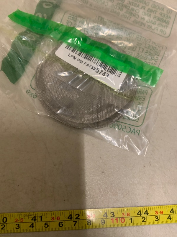 Photo 1 of 5 Pcs French Press Filter Screen 3" 304 Stainless Steel French Press Filter Replacement Useful and Universal Coffee Filters