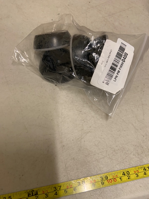 Photo 1 of 4 Pack Baby Gate Wall Protector Wall Cups for Child Pressure Mounted Stair Safety Gate, Protect Walls & Doorways from Pet & Dog Gates, Black