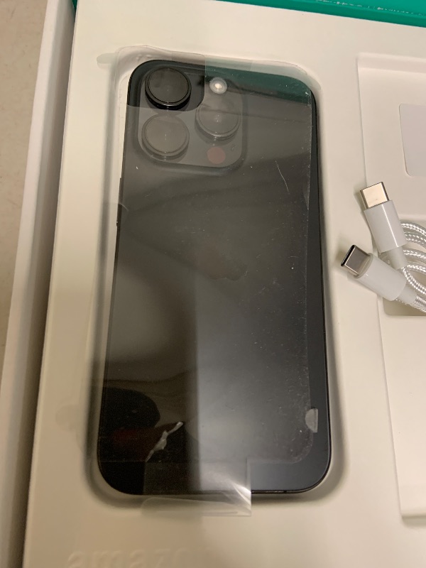 Photo 1 of Apple iPhone (Renewed Premium) 15 Pro, 256GB, Black Titanium - Unlocked