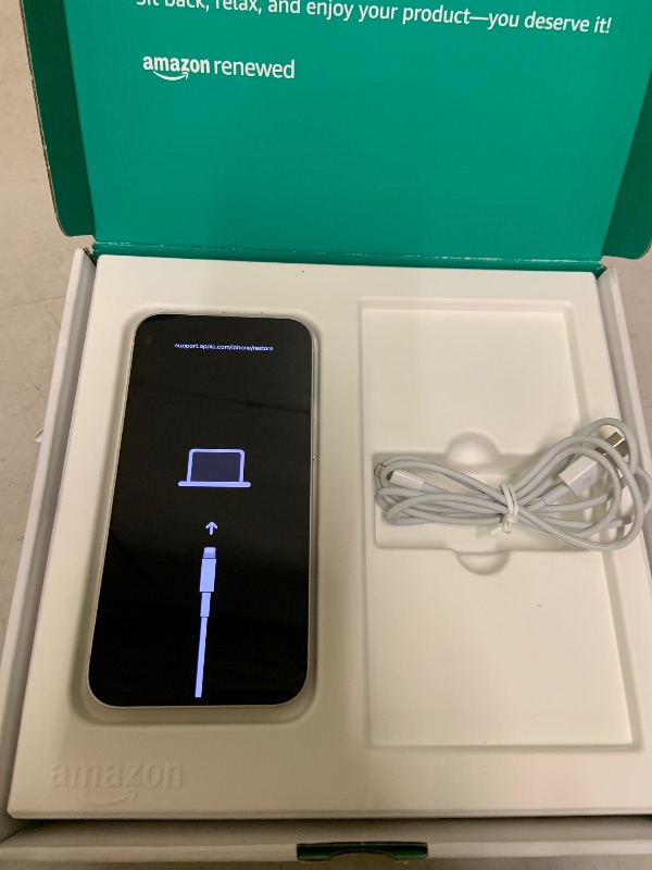 Photo 1 of Apple iPhone 13, 256GB, Starlight - Unlocked (Renewed)
