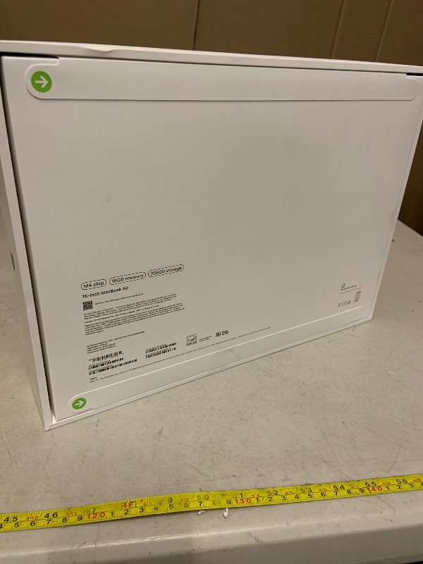 Photo 1 of Apple 2025 MacBook Air 15-inch Laptop with M4 chip: Built for Apple Intelligence, 15.3-inch Liquid Retina Display, 16GB Unified Memory, 256GB SSD Storage, 12MP Center Stage Camera, Touch ID; Sky Blue