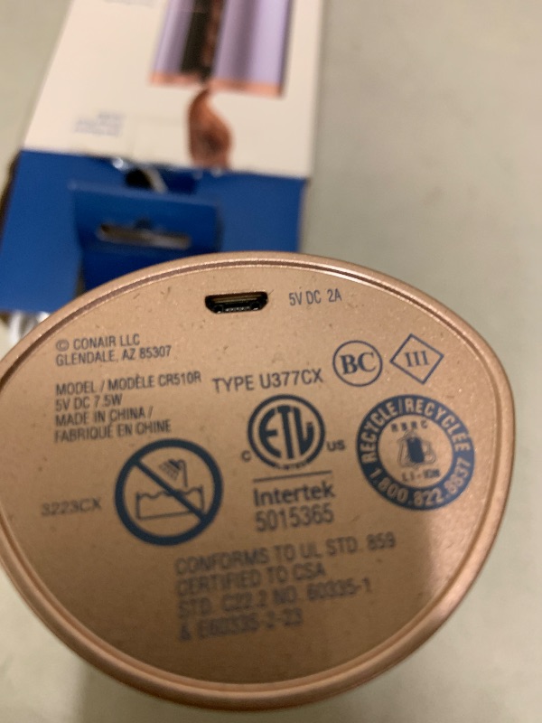 Photo 1 of Conair Unbound Cordless Auto Curler - Rechargeable Auto Curler For Curls or Waves