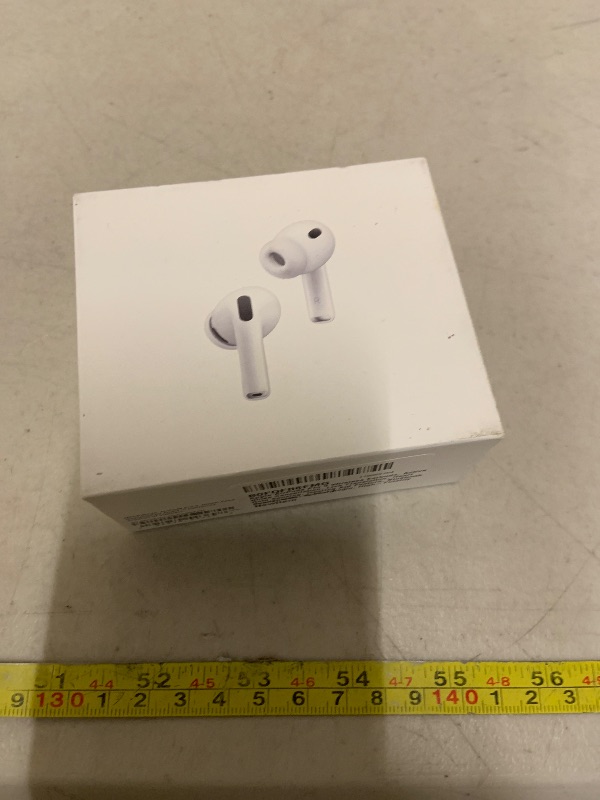 Photo 1 of Apple AirPods Pro 3 Wireless Earbuds, Active Noise Cancellation, Live Translation, Heart Rate Sensing, Hearing Aid Feature, Bluetooth Headphones, Spatial Audio, High-Fidelity Sound, USB-C Charging