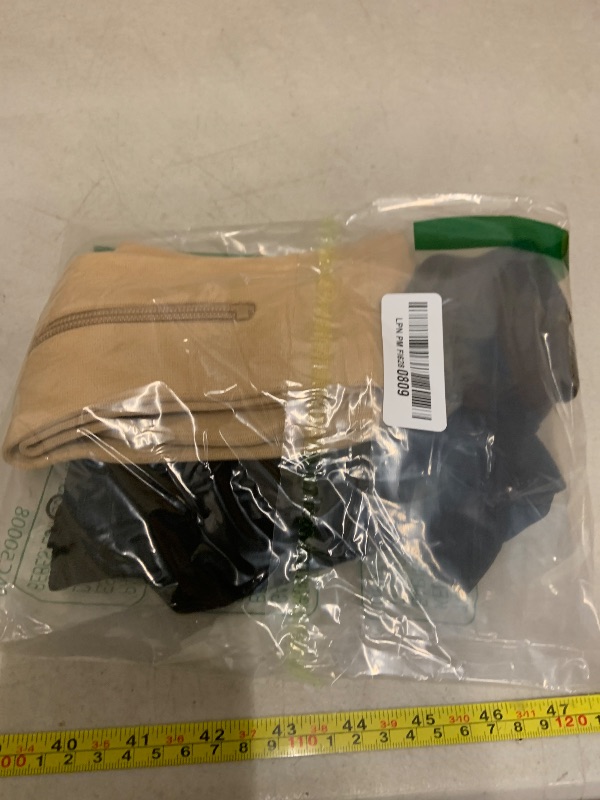 Photo 1 of 2 Pairs Zipper Compression Socks, 15-20 mmHg Closed Toe Compression Stocking with Zipper for Women and Men