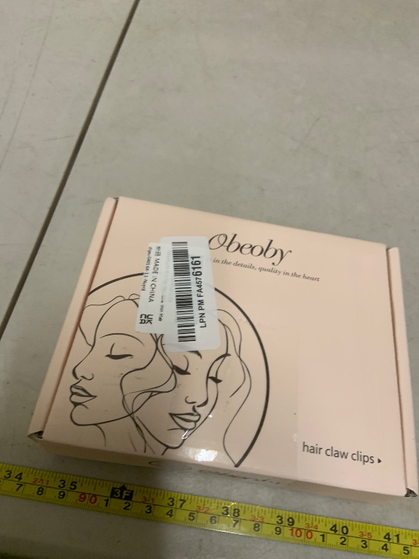 Photo 1 of 15 PCS Flat Claw Clips, 5 Colors Flat Hair Clips 3 Sizes Hair Claws for Women Girls Accessories Barrettes for thick Thin Hair