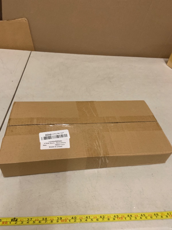 Photo 1 of 4 Sets Sports Party Balloons Stand Kit with Basketball Football Baseball Foil Balloons Sports Theme Party Balloon Centerpiece for Christmas Winter Tables Game Themed Birthday Baby Shower Decorations