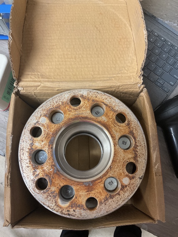 Photo 1 of 10.9 silver wheel spacers